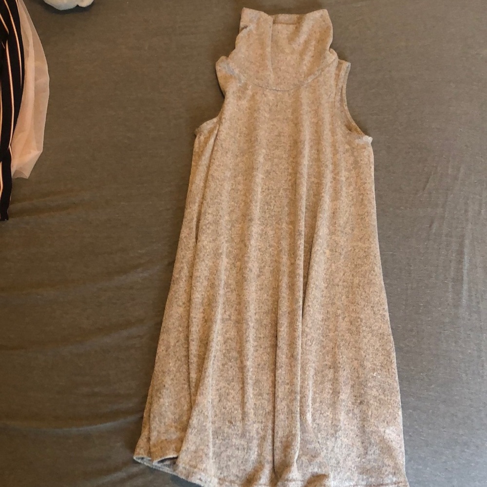 Turtleneck sweater dress